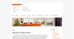 Desktop Screenshot of facharztzentrum-ffb.com